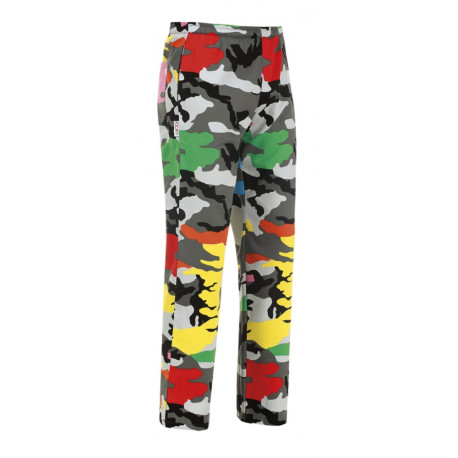 PANTALONE CUOCO COULISSE CAMOUFLAGE