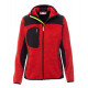 GIACCA SOFT SHELL TRIP LADY ROSSO MELANGE